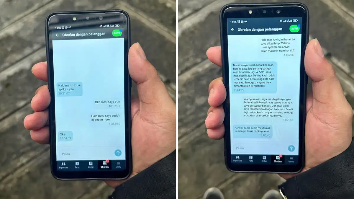 Cara Pemakaian Fitur Obrolan Maxim Driver