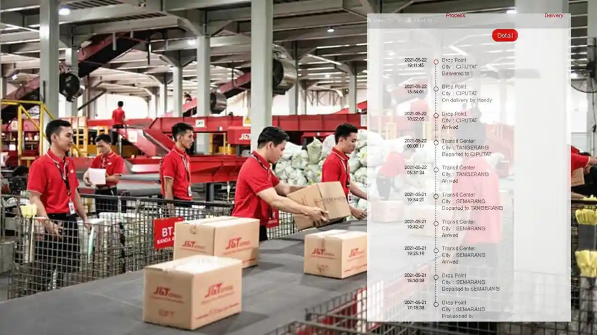 Istilah dan Arti Status Pengiriman J&T Express