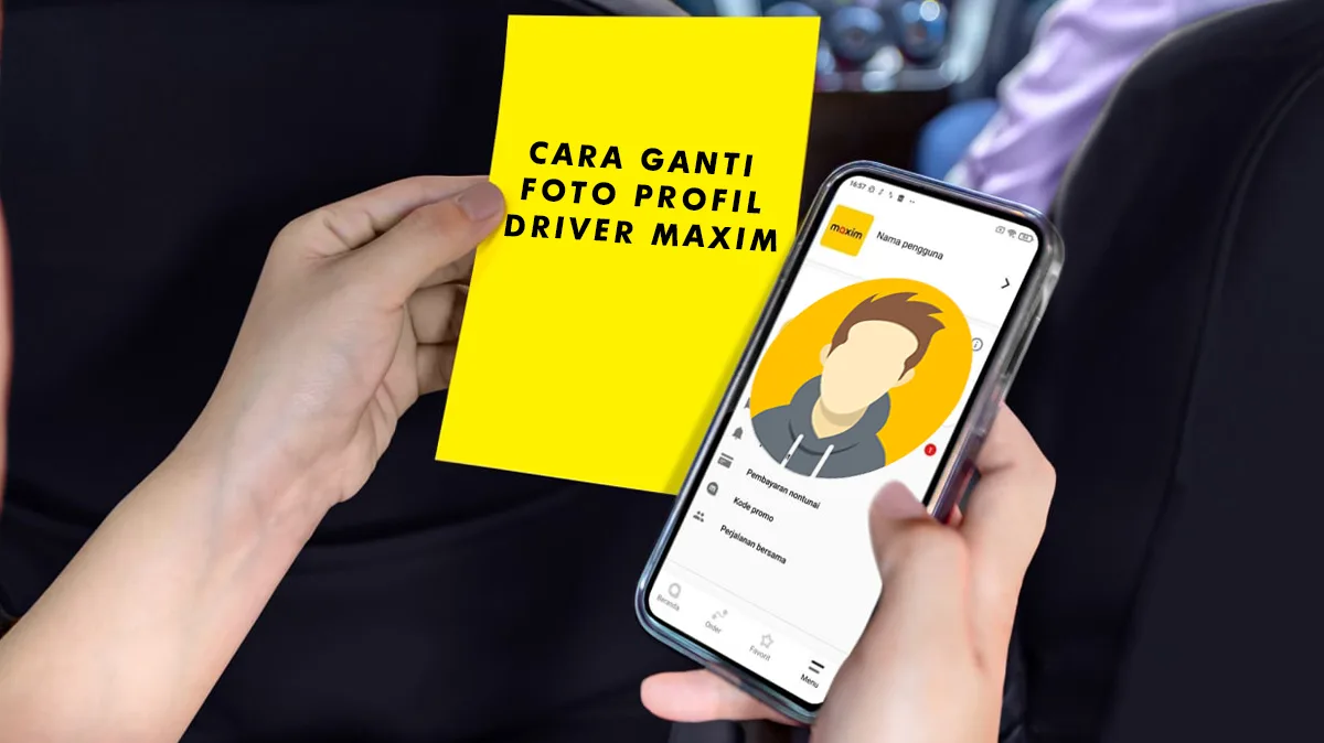 Cara Ganti Foto Profil Driver Maxim Termudah