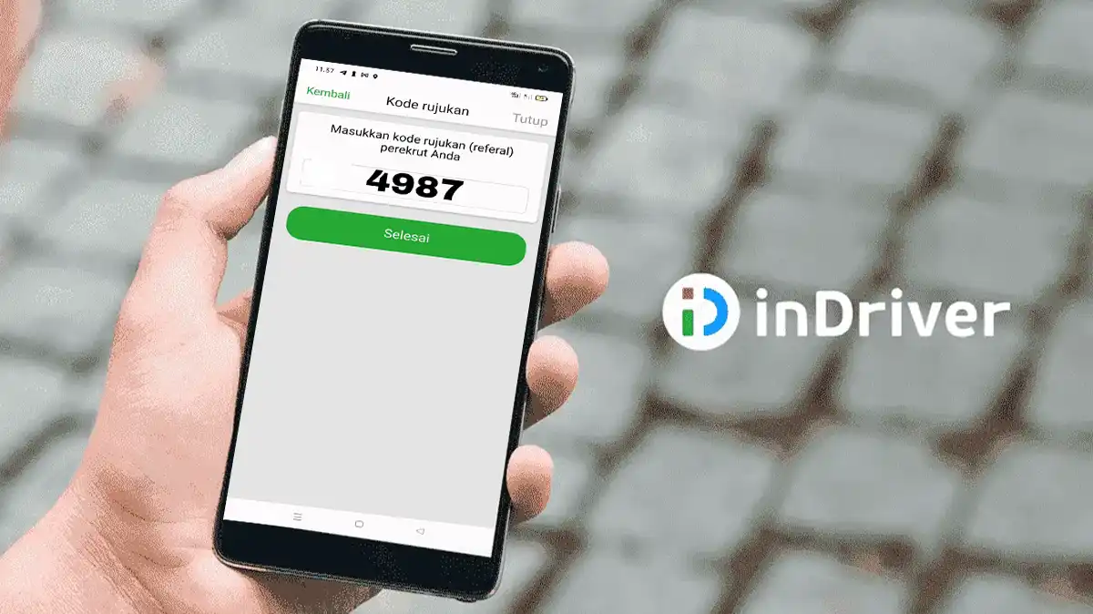 Daftar Kode Rujukan InDriver Terbaru