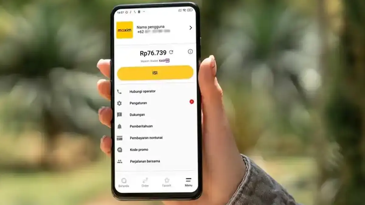 Syarat dan Ketentuan Tarik Saldo Maxim Wallet Kaspro